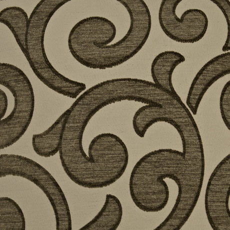Key Pillow in Taupe - fabric swatch detail by D.V. KAP Home