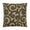 Key Pillow in Taupe - front view, traditional tan and taupe design by D.V. KAP Home