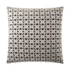 Liam Pillow in Taupe - front view, traditional grey design by D.V. KAP Home