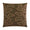 Lyric Pillow in Chocolate - front view, floral design in rich brown by D.V. KAP Home