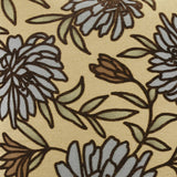 Montague Pillow in Aqua - fabric swatch detail by D.V. KAP Home