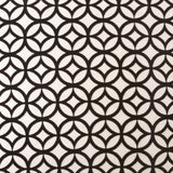 Prisim Pillow in Black - fabric swatch detail by D.V. KAP Home
