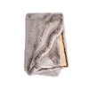 Chestnut Faux Fur Oversized Throw by Evelyne Prélonge at Fig Linens and Home