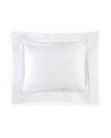 Fig Linens - Millesimo Bedding Collection by Sferra - White continental sham