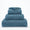 Abyss Guest Towel - Bluestone 306 - Fingertip towels at Fig Linens and Home