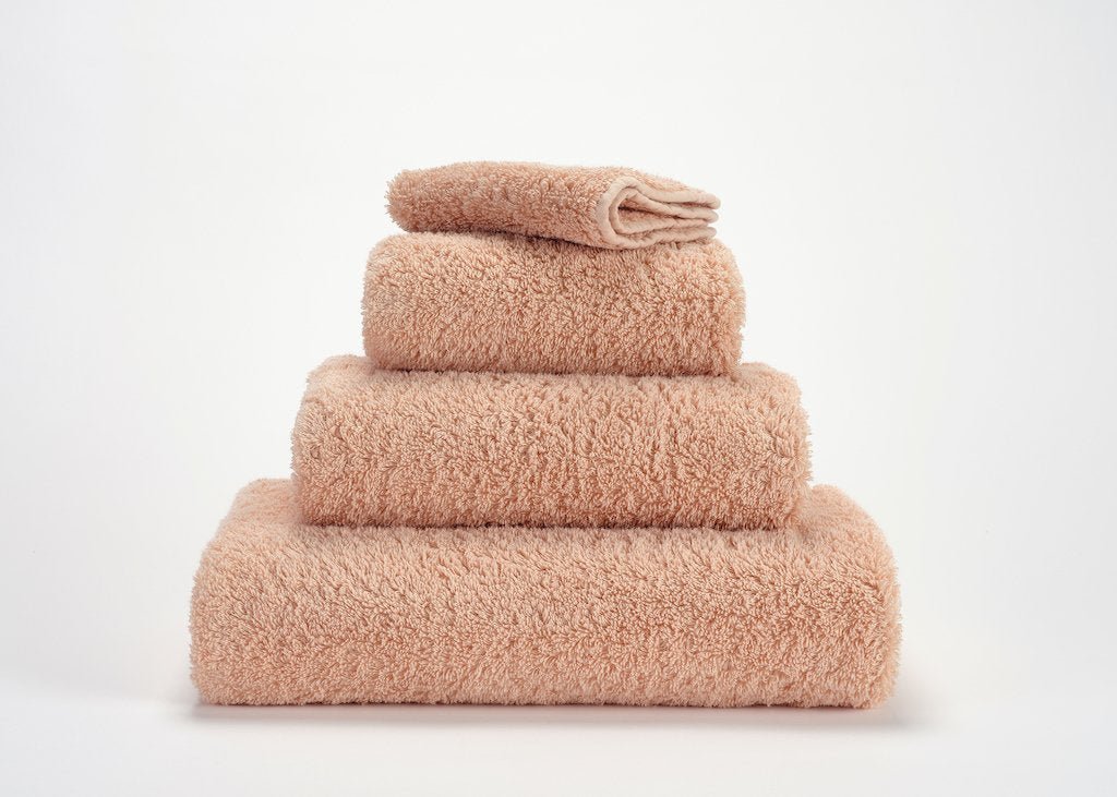 Fig Linens - Abyss and Habidecor Super Pile Bath Towels - Blush
