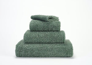 Abyss Guest Towel - Evergreen 280 - Fingertip towels at Fig Linens and Home