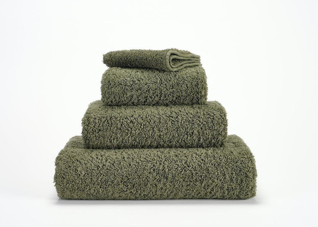 Fig Linens - Abyss and Habidecor Super Pile Bath Towels - Khaki