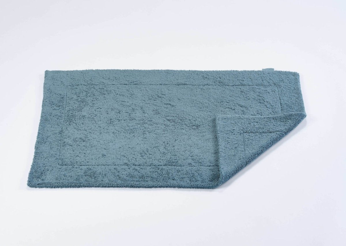 Fig Linens - Double Bath Mat 20x31 by Abyss and Habidecor -  Bluestone