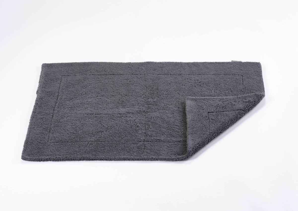 Fig Linens - Double Bath Mat 20x31 by Abyss and Habidecor -  Metal