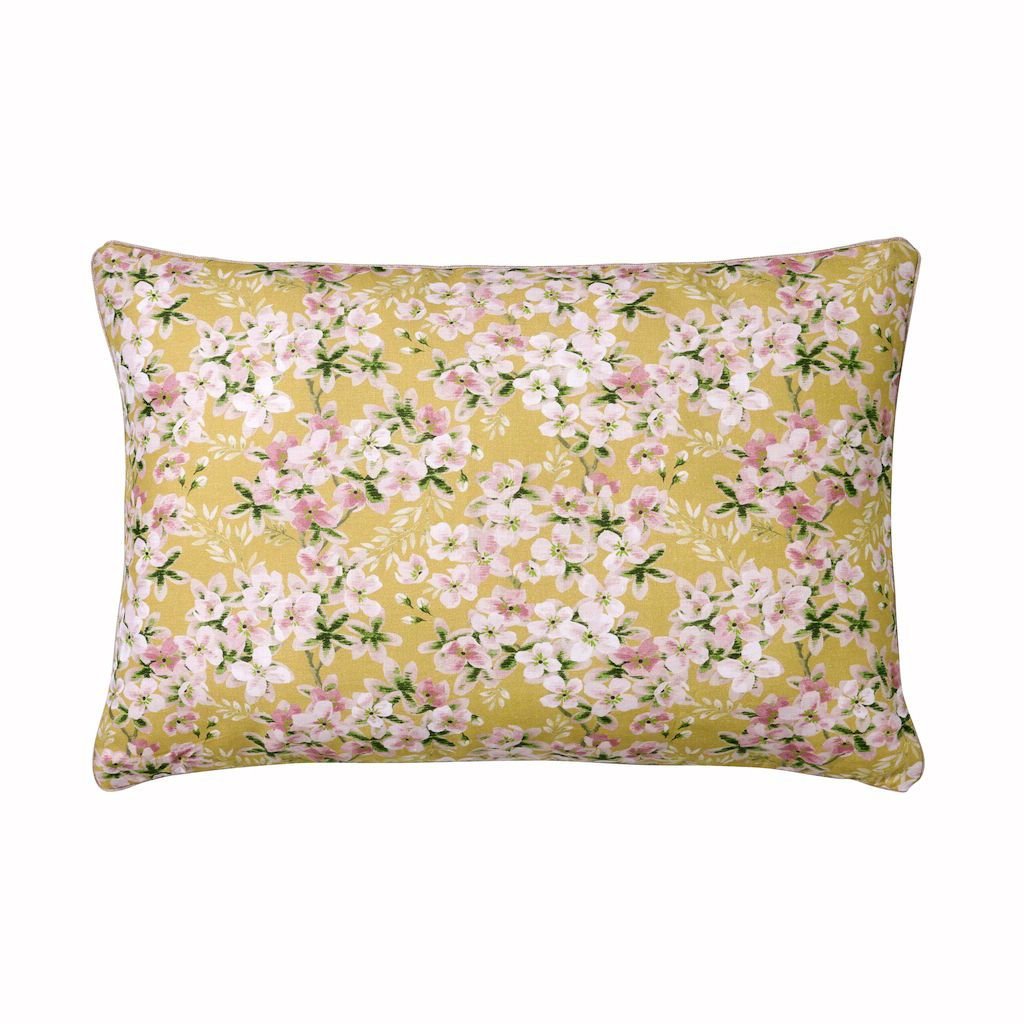 Bloom Gold Pillow Cover by Alexandre Turpault | Fig Linens