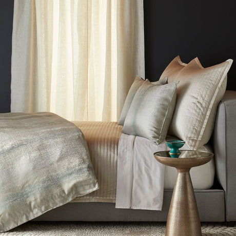 Lifestyle - Anguilla Aquamarine Bedding by Ann Gish | Fig Linens and Home