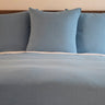 Bubble Blue Matelassé Coverlet Set by Ann Gish | Fig Linens and Home