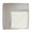 Fig Linens - Silver Charmeuse Channel Quilted Coverlet by Ann Gish