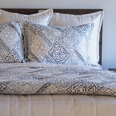 Oporto Blue Bedding by Ann Gish | Fig Linens and Home