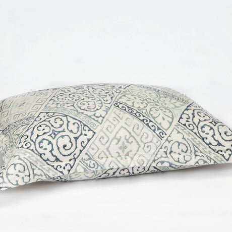 Oporto Blue Sham by Ann Gish | Fig Linens and Home