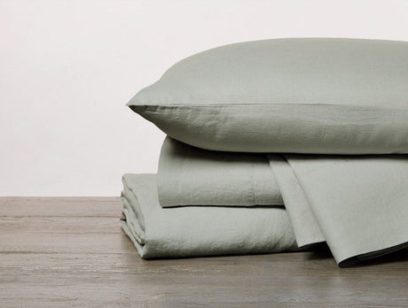 Fig Linens - Coyuchi Organic Linen Chambray Bedding - Laurel