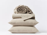 Hazel Chambray Organic Crinkled Percale Sheet Sets by Coyuchi - Fig Linens and Home