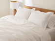 Alpine White Heritage Organic Percale Sheet Sets by Coyuchi