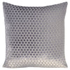 Dots Silver Gray Velvet Pillows by Kevin O'Brien Studio - fig linens