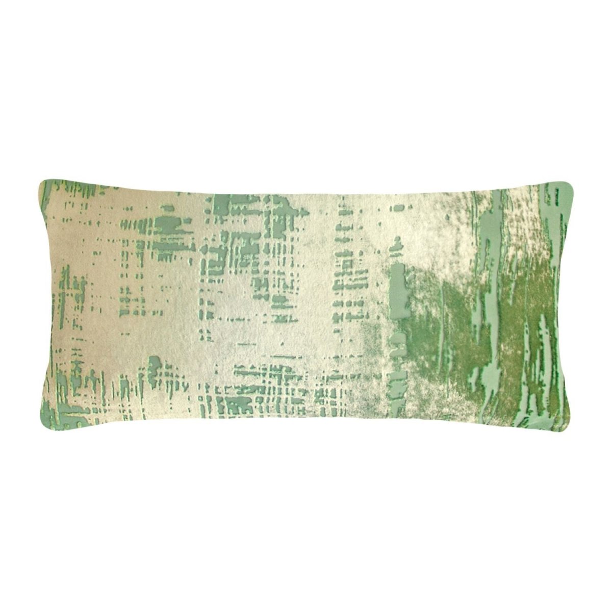 Brush Stroke Green Velvet Pillows by Kevin O’Brien Studio - Fig Linens