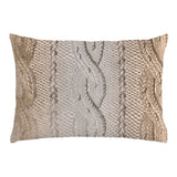 Coyote Cable Knit Velvet Pillow by Kevin O'Brien Studio | Fig Linens