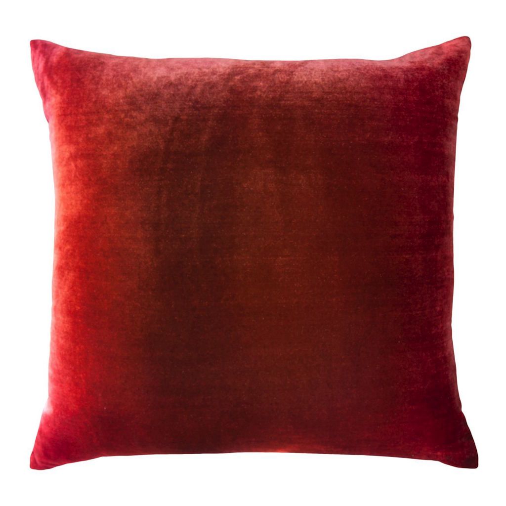 Ombre Wildberry Velvet Pillows by Kevin O&#39;Brien Studio | Fig Linens