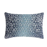 Kevin O’Brien Studio Triangles Velvet Dusk Pillows by Kevin O’Brien Studio - 14” x 20” Dusk at FIG LINENS AND HOME - 2