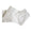 Knotted White Velvet Oversized Throw Throws by Kevin O'Brien Studio | Fig Linens