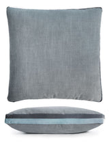 Dusk Double Tuxedo Square Pillow by Kevin O'Brien Studio | Fig Linens