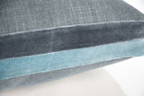 Fig Linens - Dusk Double Tuxedo Pillow by Kevin O'Brien Studio - Details