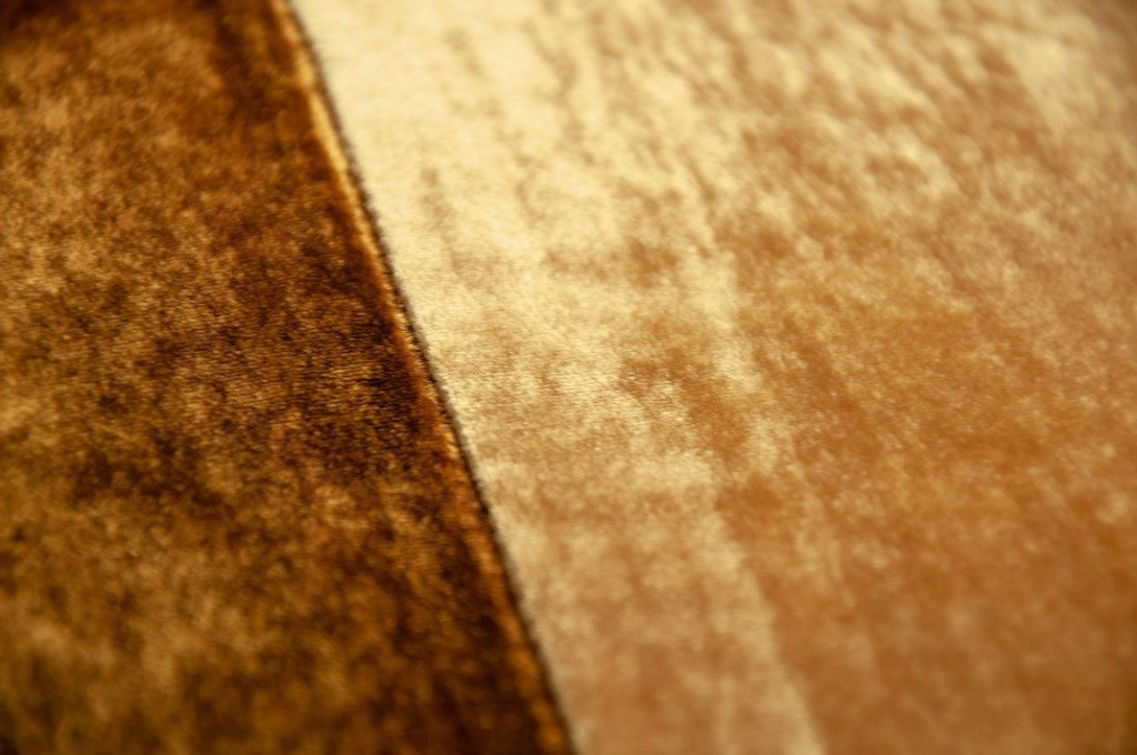Fig Linens - Kevin O'Brien Studio Copper Ivy Velvet Color Block Pillow - Close up