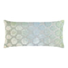 Fig Linens - Mod Fretwork Velvet Boudoir Pillows by Kevin O’Brien Studio