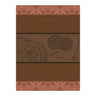 Tsar Brown Tea Towels by Le Jacquard Français | Fig Linens 