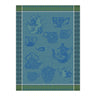 Comptoir Du Thé Blue Tea Towels by Le Jacquard Français | Fig Linens