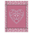 Fig Linens - Amour Pink Tea Towels by Le Jacquard Français
