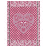 Fig Linens - Amour Pink Tea Towels by Le Jacquard Français