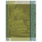 Jardin Parisien Green Tea Towels by Le Jacquard Français | Fig Linens