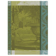 Jardin Parisien Green Tea Towels by Le Jacquard Français | Fig Linens