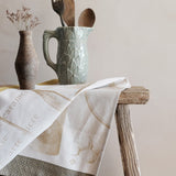 Fig Linens - Crepes Ecru Tea Towels by Le Jacquard Français - Lifestyle