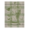 Legumes En Potage Green Tea Towels by Le Jacquard Français