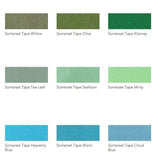 Fig Linens - Somerset Beck Bedding by Legacy Home - Tape colors - Green