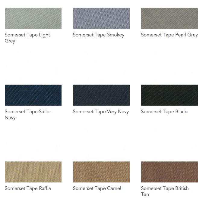 Fig Linens - Somerset Beck Bedding by Legacy Home - Tape colors - Neutrals