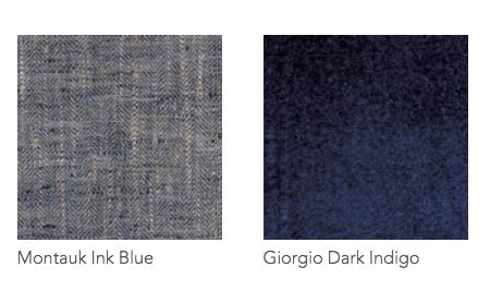 Fig Linens - Montauk Drapery Panels by Legacy Home - Ink blue / indigo