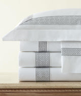 Alexia Embroidered Percale Bedding by Legacy Home | Fig Linens