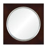 Dutch Brown & Silver Leaf Mirror by Suzanne Kasler | Fig Linens