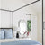 Fig Linens - Mirror Image Home - Black Octagon Wall Mirror- Lifestyle