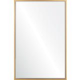Mirror Image Home -  White & Gold Floated Panel Wall Mirror | Fig Linens