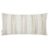 Terra Striped Beige Metallic Pillows by Mode Living | Fig Linens