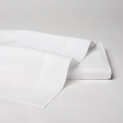 Classic Natural Percale Flat Sheet by Scandia Home | Fig Linens and Home